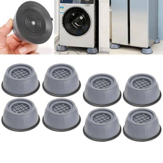 1+1 CADOU - Set 4 x Picioruse antivibratie cu ventuze pentru masina de spalat