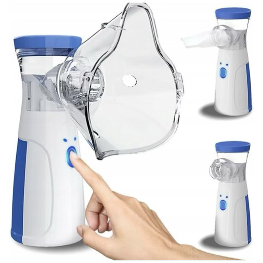 Inhalator portabil, nebulizator, eficient, silentios, 10ml, pentru copii si adulti
