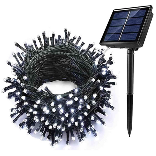 Pachet Promotional 4+1 CADOU Instalatie Solara Liniara, 100 LED-uri, 10 Metri