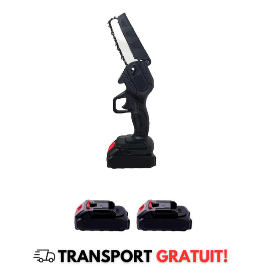 Mini Drujba Fierastrau, Dasgut 8 inch, Lama de 20 cm, Cu 1 Lama, 1 Lant si 2 Acumulatori - TRANSPORT GRATUIT!